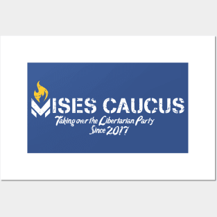 Libertarian Mises Caucus Takeover Posters and Art